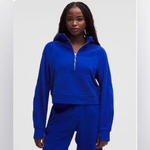 Lululemon Scuba Cropped Quarter Zip